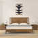 Ethan Solid Wood Platform Bed with Headboard, Rustic Bed Frame