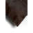 18" Chocolate Brown Cowhide Throw Pillow