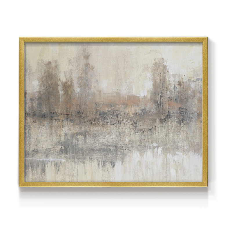Land Parcel I -Framed Print - Restickable