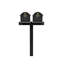 Balmoral Duo Mount Mailbox /w/ Personalized Door Medallion (2 Mailboxes,  Duo Mount Post, 2 Door Medallions)-247801193-247468872