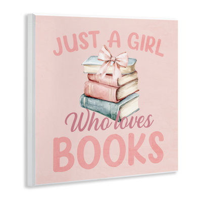 «Reader Girl Who Loves», plaque murale, par Kim Allen