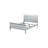 Louis Philippe Platinum Finish  Bed-1135902500