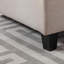 Canapé modulaire double en lin 6 pièces