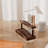 Solid Walnut Pen Display Stand With 9 Slots And Cell Phone Holder