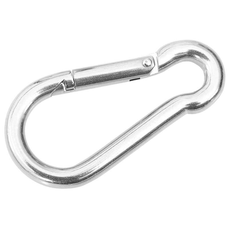 Quincaillerie de support en acier inoxydable argenté