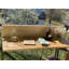 Heartwell Rectangular Metal Outdoor Balcony Table , 110cm cm W 40cm cm D