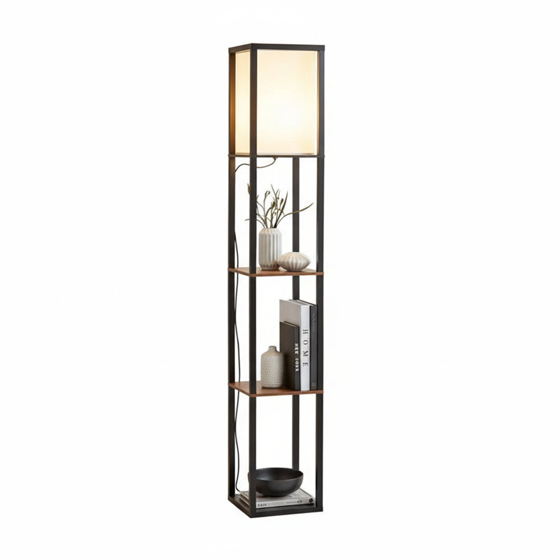 159cm Black Traditional Floor Lamp