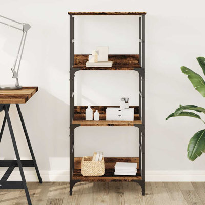 Amauria 117.5cm H x 50cm W Metal Etagere Bookcase