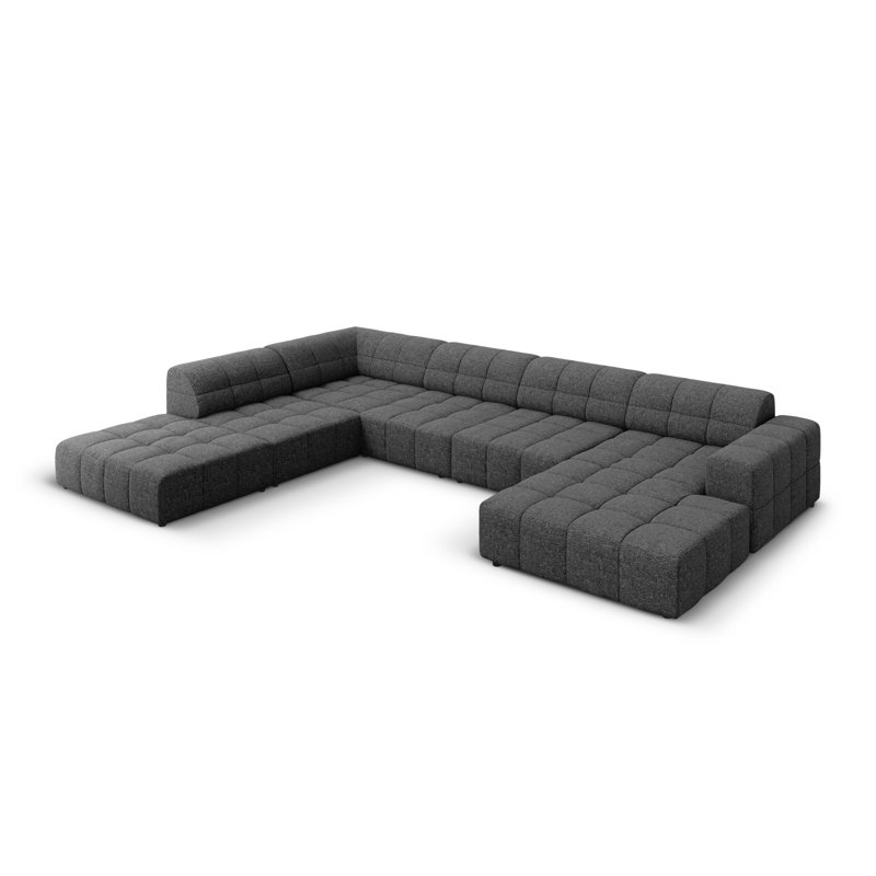 Chicago Modular Corner Sofa, Left Hand Facing, Dark Grey