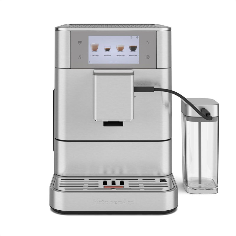 KitchenAid Fully Automatic Espresso Machine in Brushed Stainless Steel, Stainless Steel