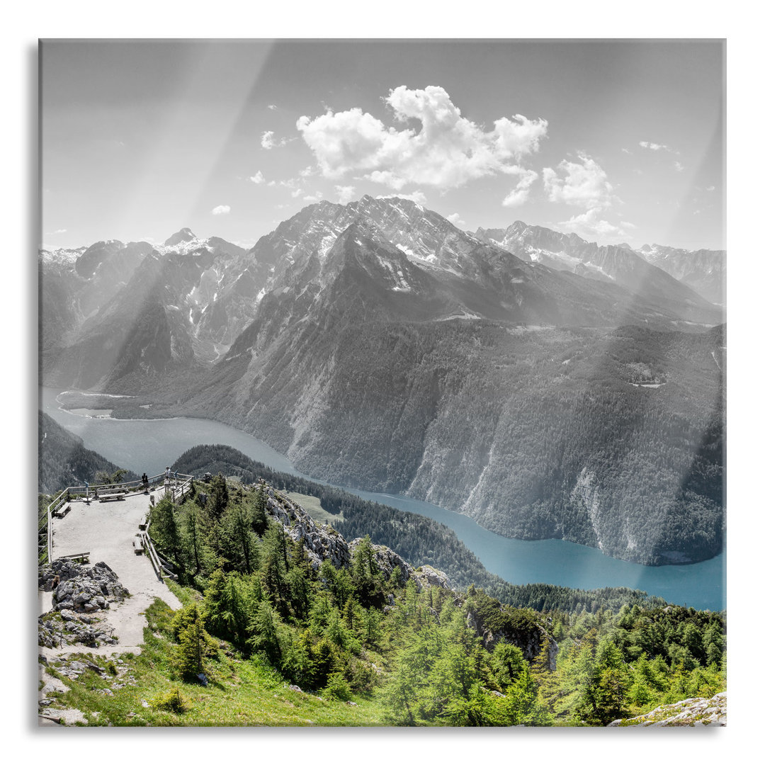 Glasbild Königssee in Bayern