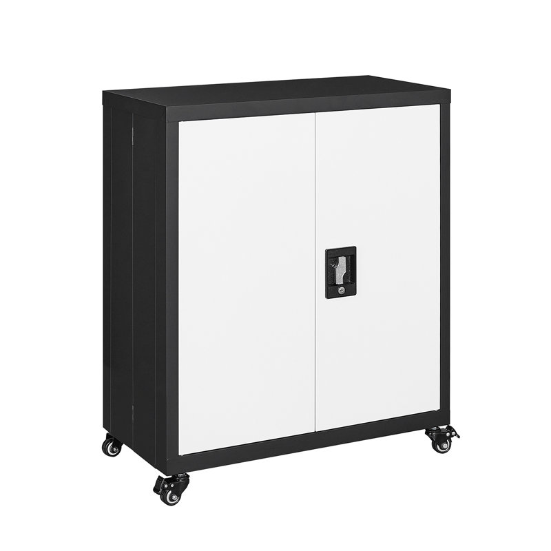 Classeur de 26,03 po de largeur Lakika, Blanc