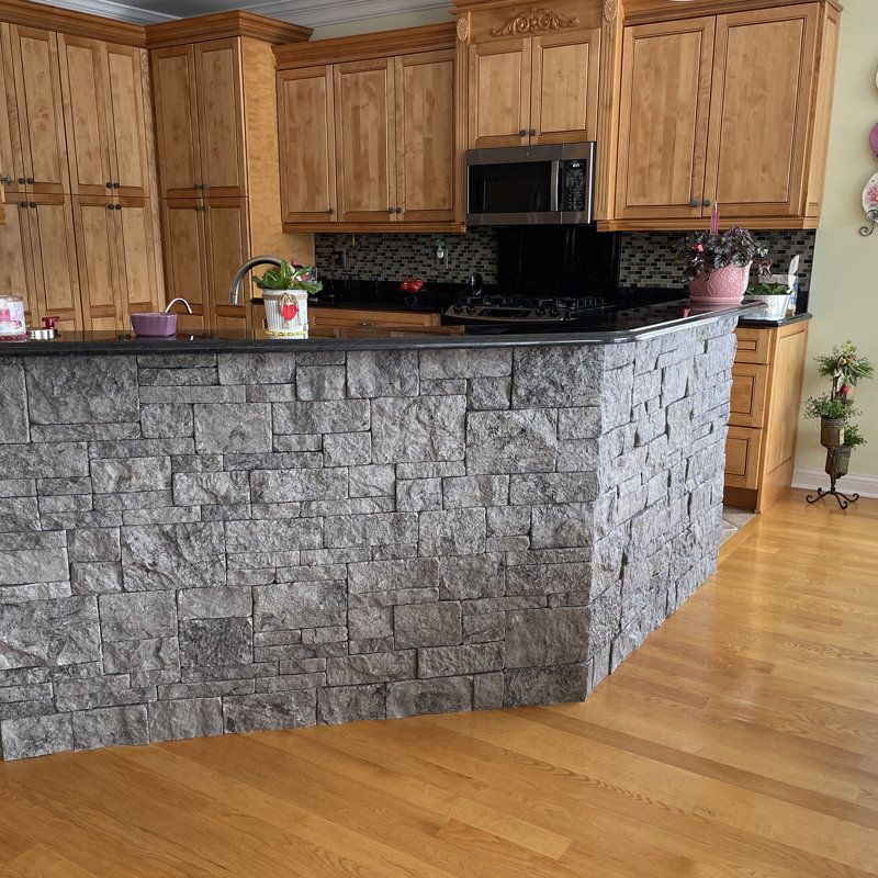Panneaux muraux en faux pierre Capital Sky, Ombre de fantôme