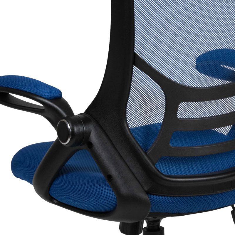 Chaise de bureau ergonomique Cappello, Bleu
