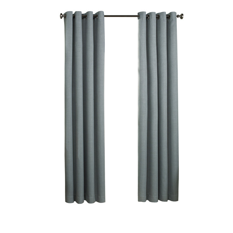 Palisade Blackout Curtain Single Panel, Sage, 52" W x 95" L