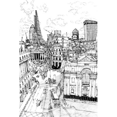 City Scene III - Painting