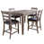 5 Pieces: 1 Table, 4 Chairs