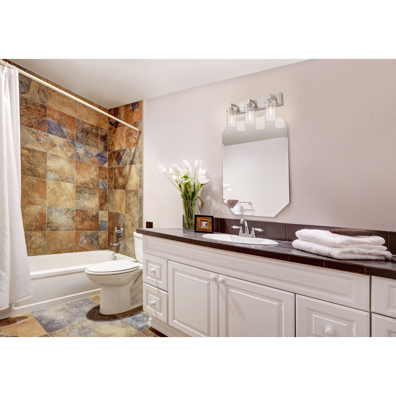 Attah 3 - Light Dimmable Vanity Light, Brushed Nickel