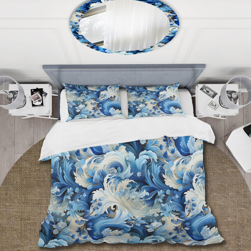 Ensemble de housse de couette Nautical Allure, Housse de couette pour très grand lit et 2 très
