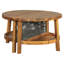 Ensemble de canapé de patio courbé en bois d'acacia, canapé modulaire d'extérieur en demi-cercle avec table basse