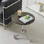 Table d'appoint en métal 15,55 po H