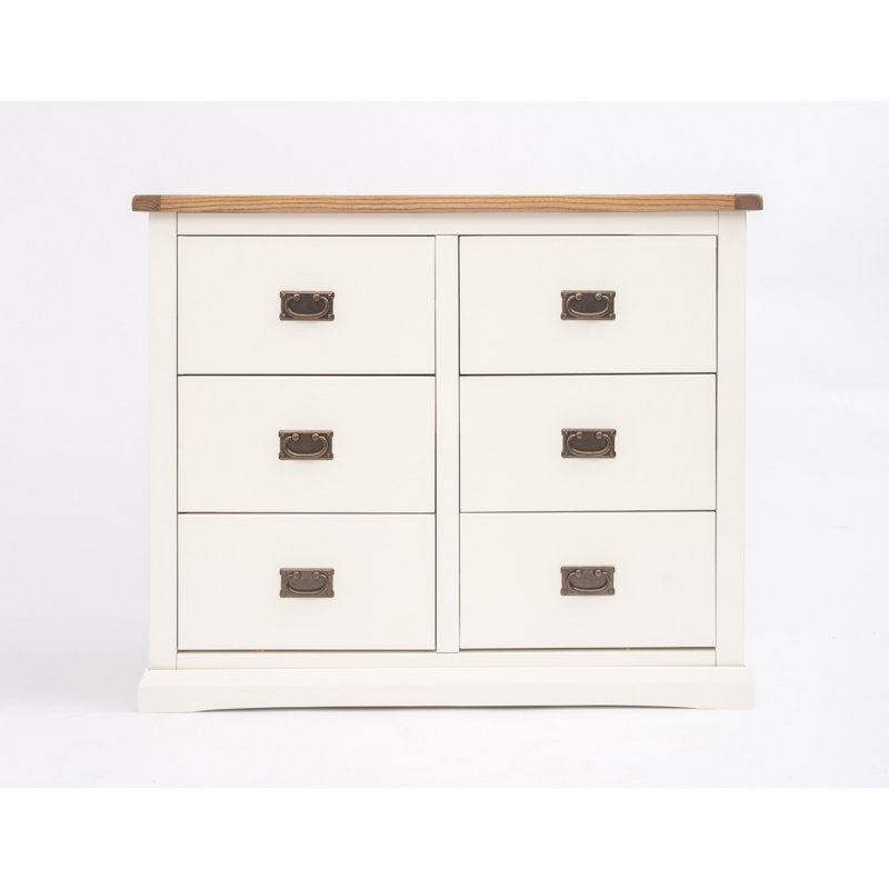Abrahams 110cm W 6 - Drawer Chest of Drawers