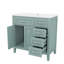 Armoire de salle de bain 36 po avec lavabo et tiroir 36 po-1712747704