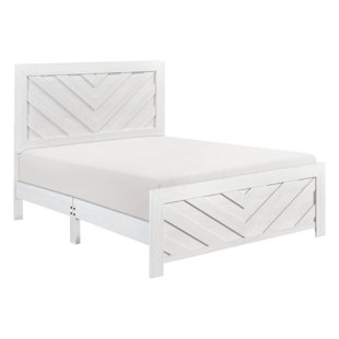 Contemporary Panel Bed Wooden