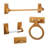 Bradford 4-Piece Bathroom Hardware Set
