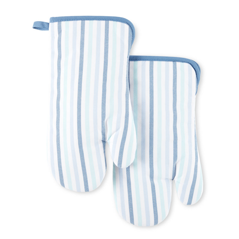 Gant de cuisine Martha Stewart Daisy, Bleu