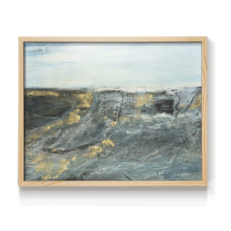 «Flow of Love in Ocean I», reproduction encadrée, Naturel, H 11 po x l 14 po