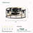 20" 7 - Blade Black Caged Flush Mount Ceiling Fan with Remote Control and Light Kit Included-354330621