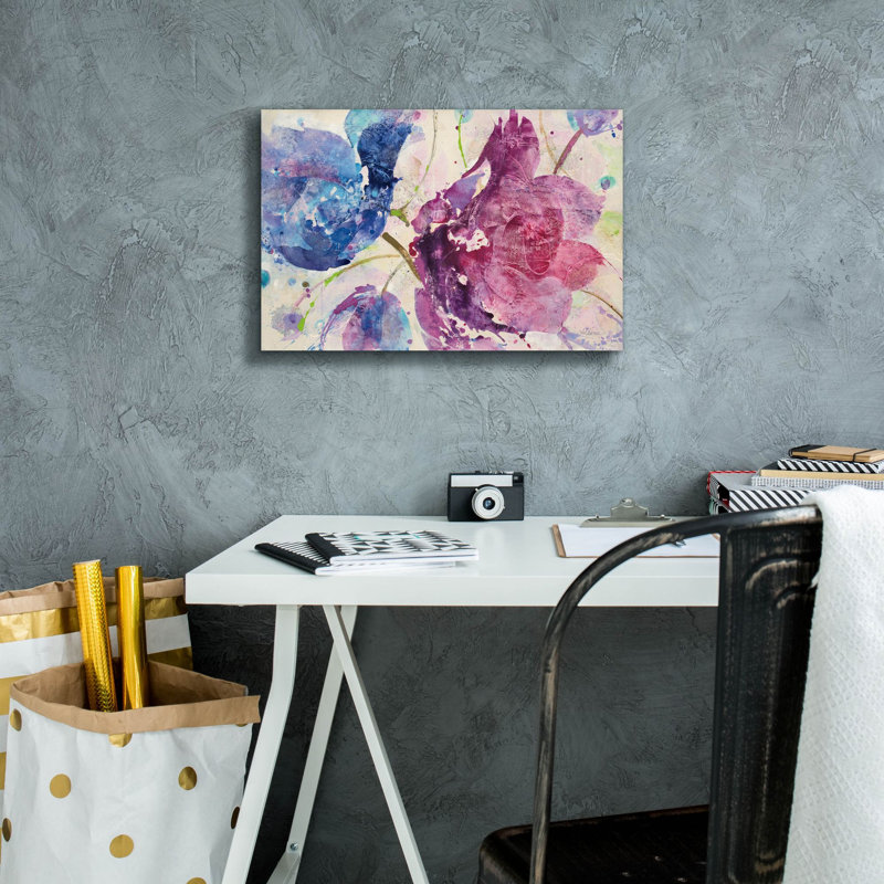 «Fireworks Abstract V2» par Albena Hristova, art mural sur toile