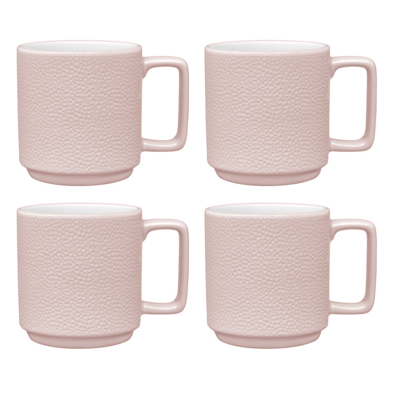 Verres à vin Noritake Colortex, 16 oz., Ensemble de 4, Rosé