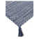 Azizi Striped Hand Woven Cotton Blue Rug