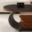 Godeus Slate Top Coffee Table-384218494-384218495-384218489