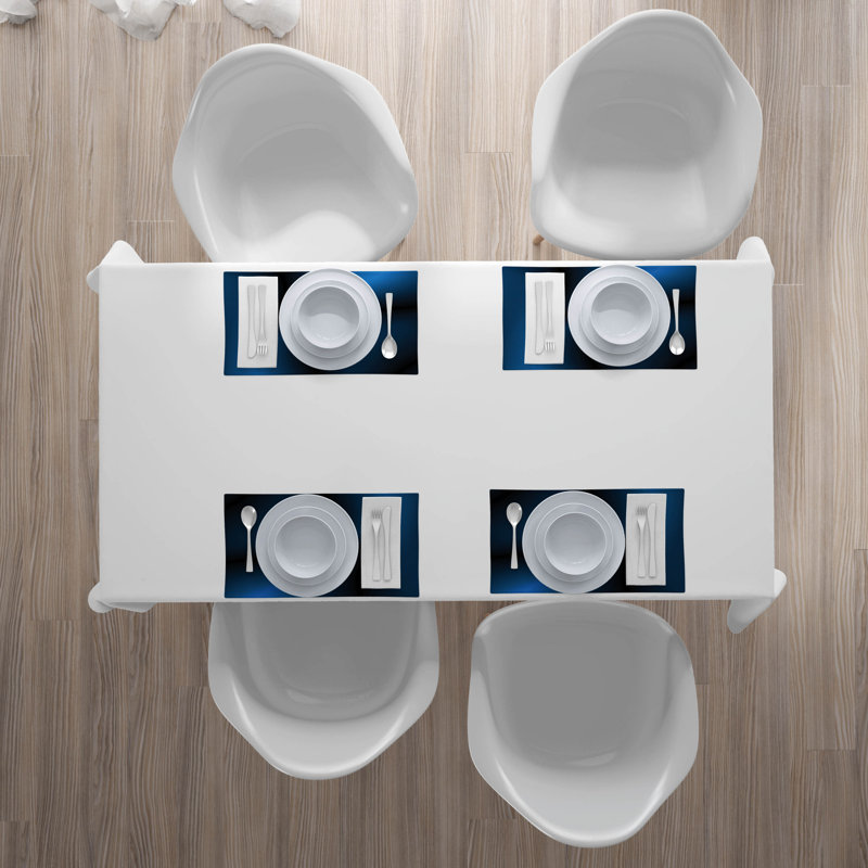 Polyester Abstract Rectangle Placemat