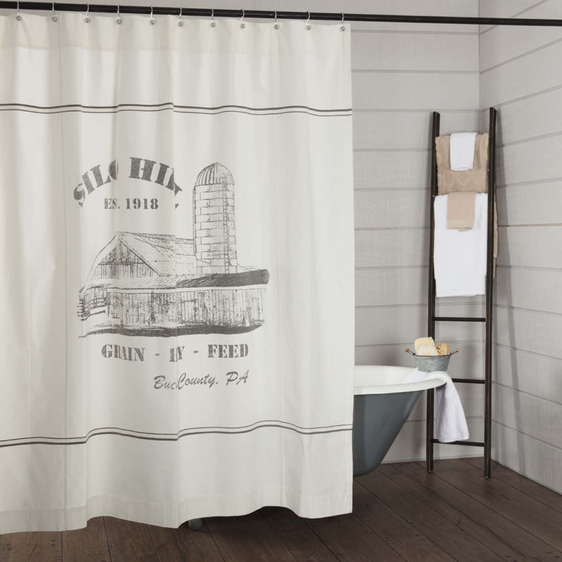 Jefson Cotton Shower Curtain