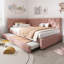 Upholstered Daybed with Trundle-845037107