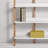 Tabs Mid-Century Modern Aluminum Bookends-49375030