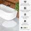 Curved Shower Bath Mat-99469257