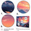 «Space Landscape Mountain Sunset», art mural-444519522-444519523