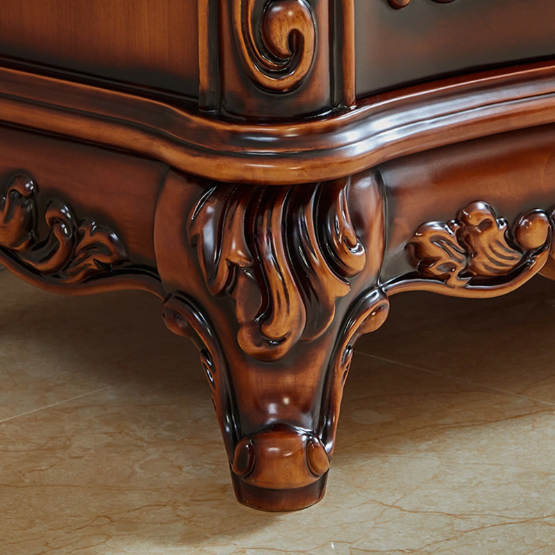 Banc de rangement en bois manufacturé brun