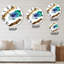 Horloge murale bohème et éclectique-93602170