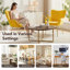 Chaise d'appoint moelleuse en laine d'agneau-707069938