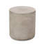 Table d'appoint d'extérieur en béton léger gris clair_70886.00