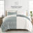 Duvet Cover Set Patterned Microfiber Ultra Soft Bedding in Modern Rustic-105814066