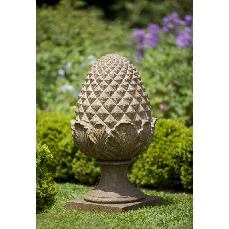 Connerton Handcrafted Garden Statue, Aged Limestone
