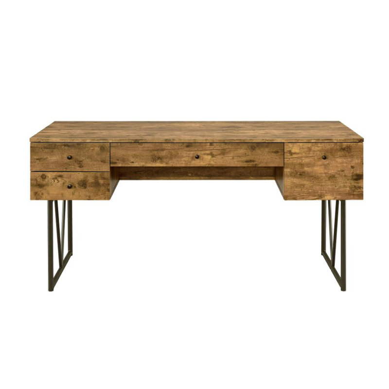 Bureau d'écriture à 4 tiroirs Sonoma Driftwood, Brun