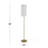 Darmon 62" Metal Floor Lamp-1065591200